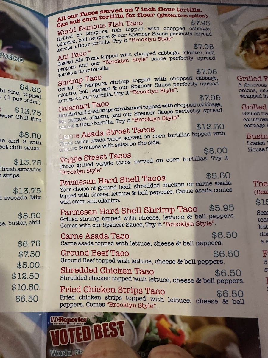 Spencer Makenzie's Menu - Image 4